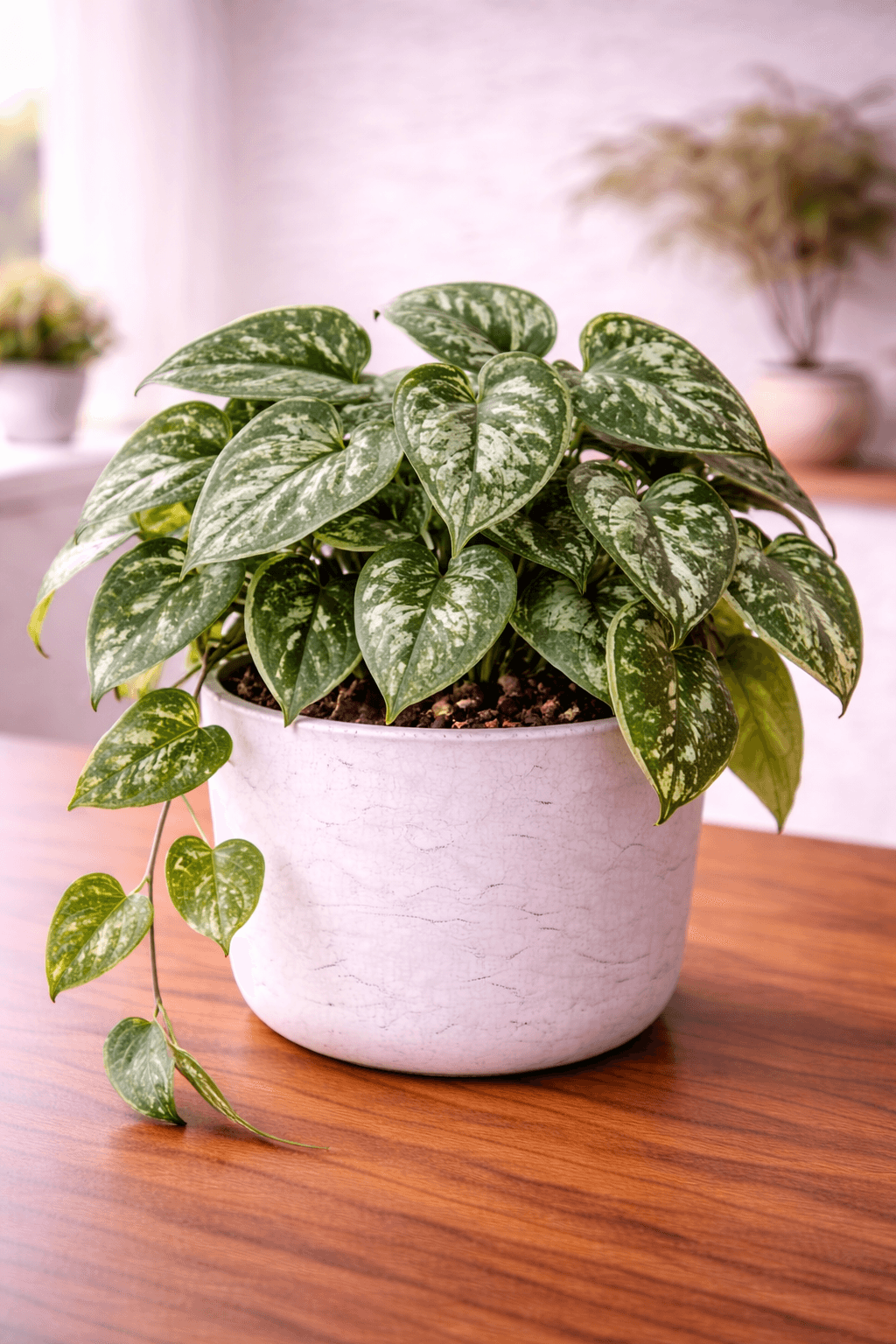 Satin Pothos (Scindapsus pictus) plant care guide