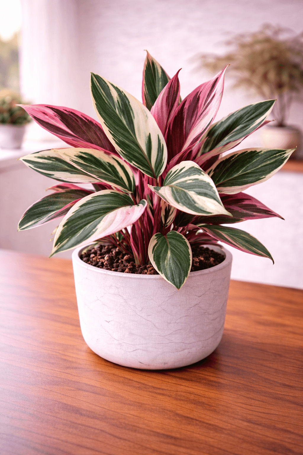 Stromanthe Triostar (Stromanthe thalia) plant care guide